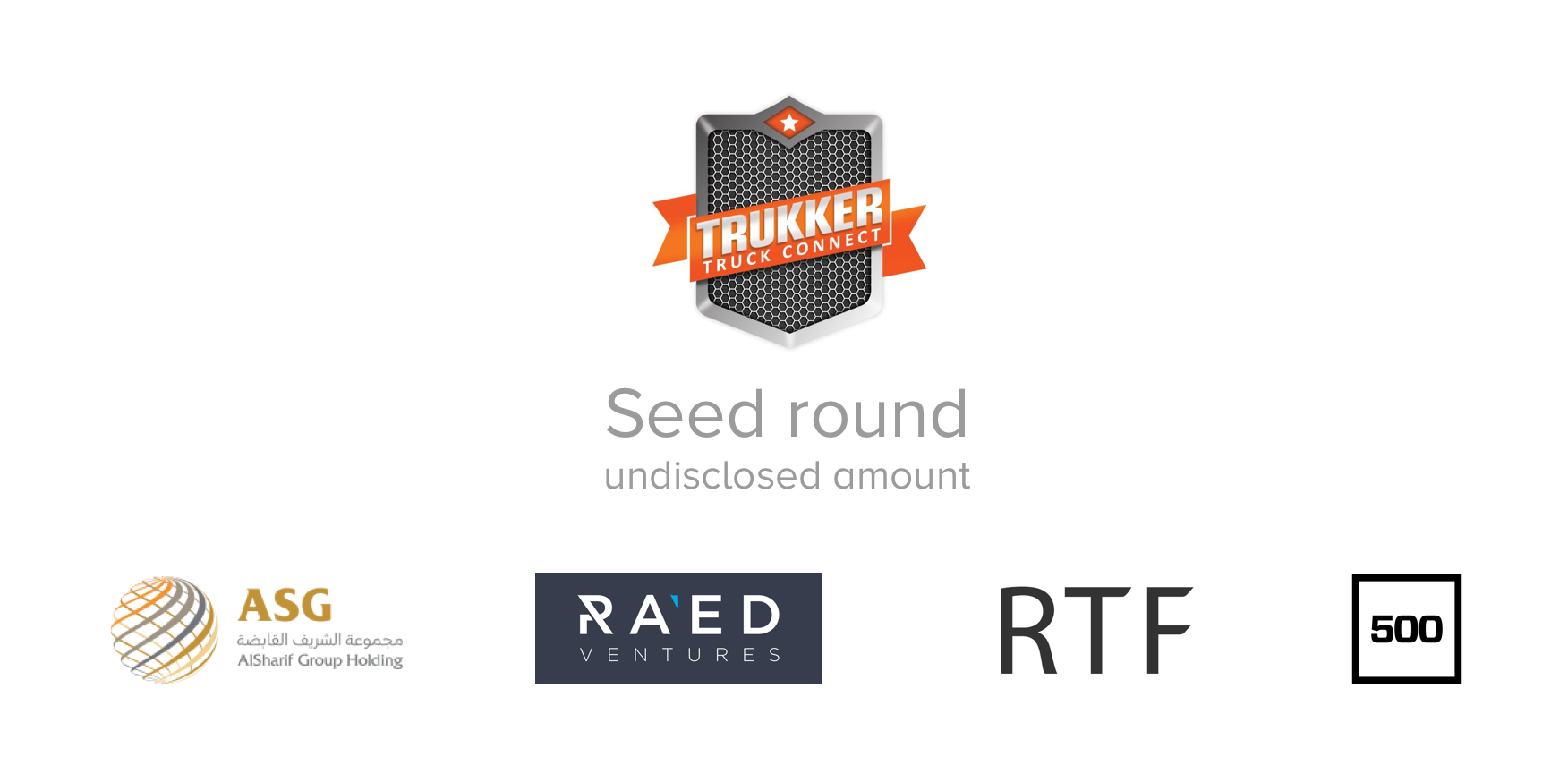 Raed Ventures led the $1.4m seed investment round of Trukker